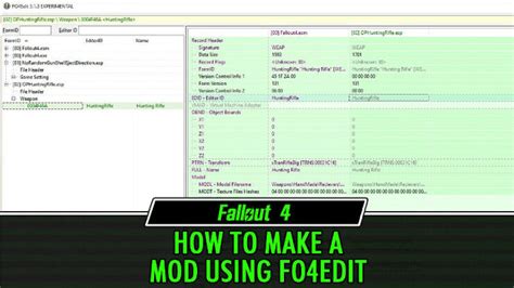 how to install fo4edit|Tutorial on how to create custom names for NPCs .